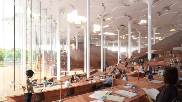Snøhetta's Beijing City Library: World's Largest Climatized Reading Space Unveiled