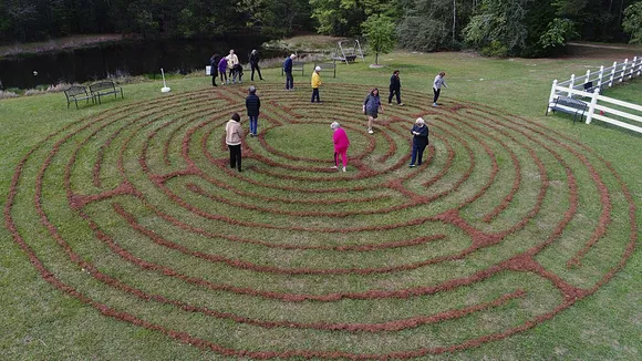 Walking the Path of Reflection: Christwood’s Annual Lenten Labyrinth Event