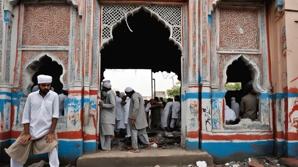 Communal Tension in Beed: Unidentified Vandal Defaces Mosque, Protests Erupt