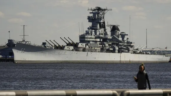 Historic USS New Jersey Sets Sail for Maintenance at Philadelphia Navy Yard in 2024