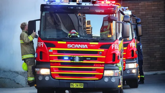 Urgent Search for Two Missing After Fire Ravages Newcastle Townhouse