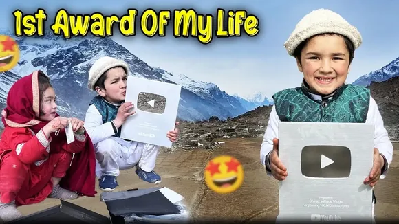 Pakistani Village Vlogger Shiraz Earns YouTube Silver Play Button, Inspiring Millions