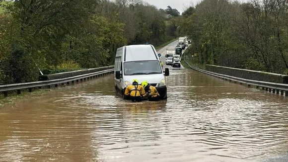 Cornwall Flooding: Multiple Motorists Rescued Amidst Heavy Rainfall
