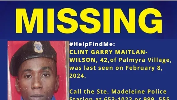 Urgent Call for Public Help: 42-Year-Old Clint Garry Maitlan-Wilson Missing for Three Weeks