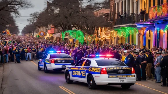 Central Louisiana Police Ramp Up Drive Sober Campaign Amid Mardi Gras Festivities