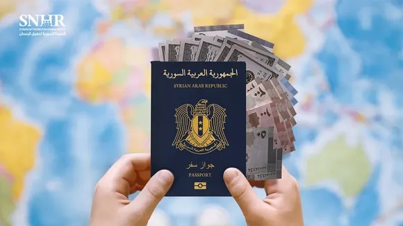 Syrian Regime Exploits Passport Issuance Amid Economic Crisis: SNHR Report Highlights Abuses