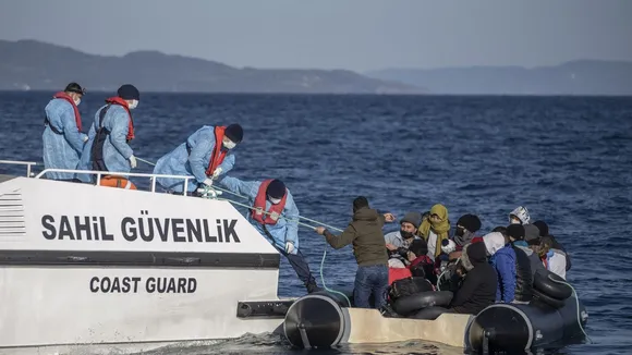 A Harrowing Journey: Turkish Coast Guard Detains 106 Afghan Migrants, Including Children, Seeking Refuge