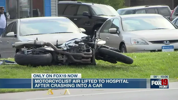Cincinnati Morning Turns Tragic: A Heart-Wrenching Motorcycle Mishap Leaves One Man Gravely Injured