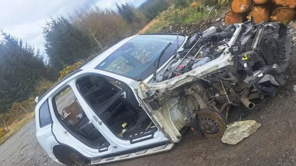 Cross-Border Car Theft: Audi Q7 Stripped in Donegal, Stolen from Strabane