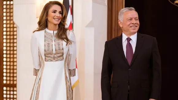 Queen Rania of Jordan Dazzles in Traditional Caftan for International Women's Day