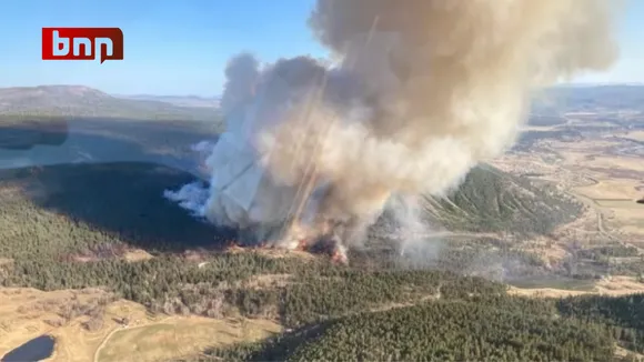 Wildfires in British Columbia's Central Interior Prompt Evacuation Alerts