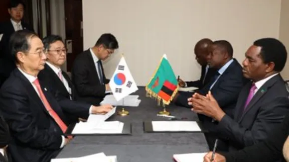 Zambia and South Korea Strengthen Bilateral Relations for Economic Development