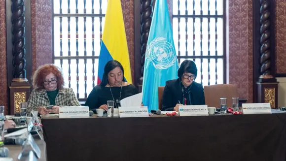 The United Nations Special Rapporteur and Colombian Vice Minister Join Forces to Combat Human Trafficking and Smuggling