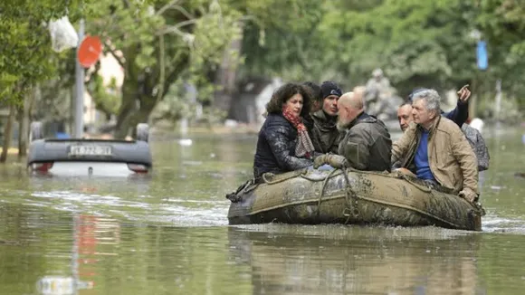 "Italy's Prime Minister Visits Flood-Ravaged Areas, Cuts Short G7 Trip".