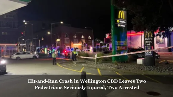 Hit-and-Run Crash in Wellington CBD Leaves Two Pedestrians Seriously Injured, Two Arrested