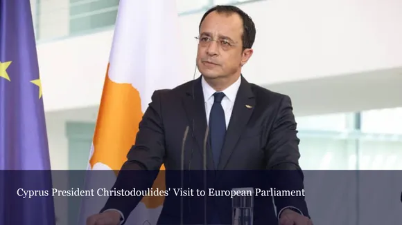 Cyprus President Christodoulides' Visit to European Parliament