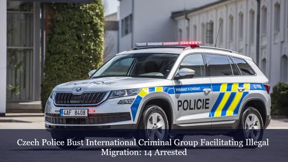 Czech Police Bust International Criminal Group Facilitating Illegal Migration: 14 Arrested