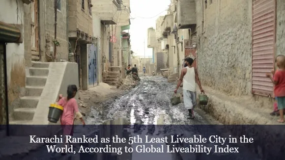Karachi Ranked as the 5th Least Liveable City in the World, According to Global Liveability Index