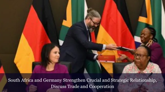 South Africa and Germany Strengthen Crucial and Strategic Relationship, Discuss Trade and Cooperation