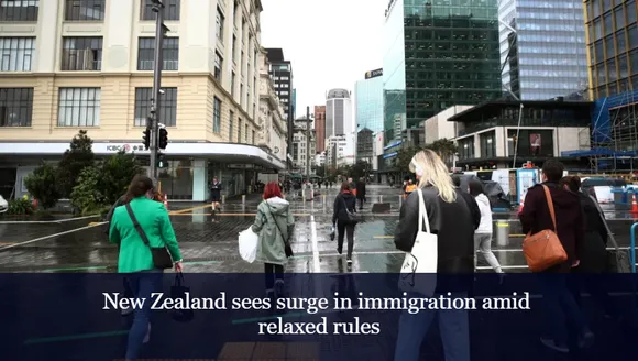 New Zealand sees surge in immigration amid relaxed rules