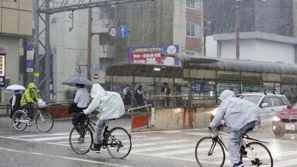 Tropical Storm Mawar Brings Torrential Rain to Japan, Evacuations Advised