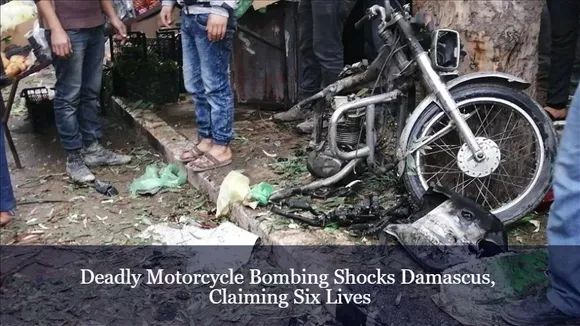 Deadly Motorcycle Bombing Shocks Damascus, Claiming Six Lives