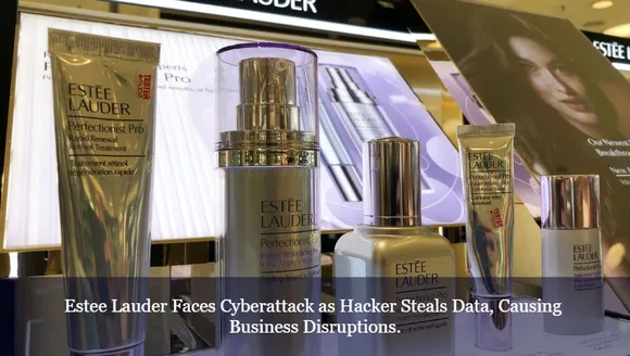 Estee Lauder Faces Cyberattack as Hacker Steals Data, Causing Business Disruptions.