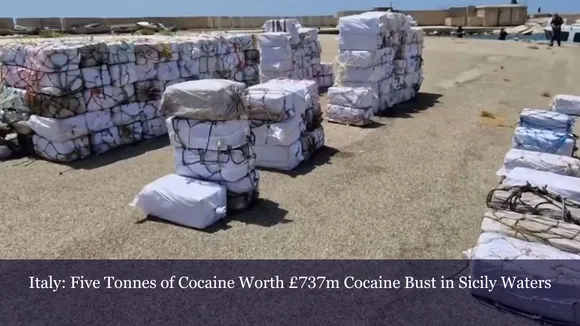 Italy: Five Tonnes of Cocaine Worth £737m Cocaine Bust in Sicily Waters