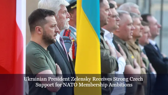 Ukrainian President Zelensky Receives Strong Czech Support for NATO Membership Ambitions