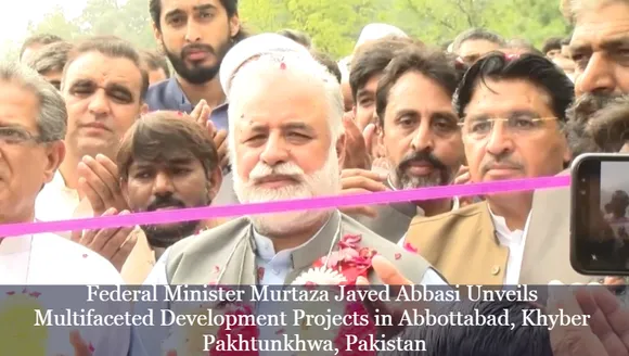 Federal Minister Murtaza Javed Abbasi Unveils Multifaceted Development Projects in Abbottabad, Khyber Pakhtunkhwa, Pakistan