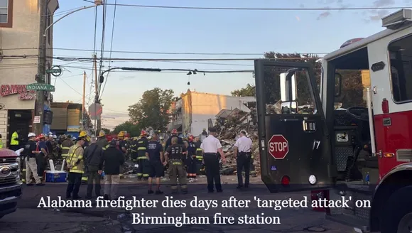 Alabama firefighter dies days after 'targeted attack' on Birmingham fire station