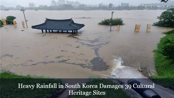 Heavy Rainfall in South Korea Damages 39 Cultural Heritage Sites