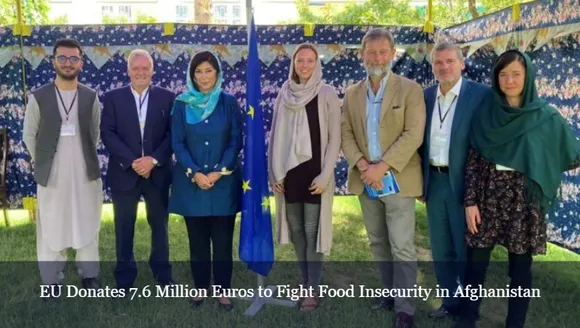 EU Donates 7.6 Million Euros to Fight Food Insecurity in Afghanistan