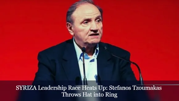 SYRIZA Leadership Race Heats Up: Stefanos Tzoumakas Throws Hat into Ring