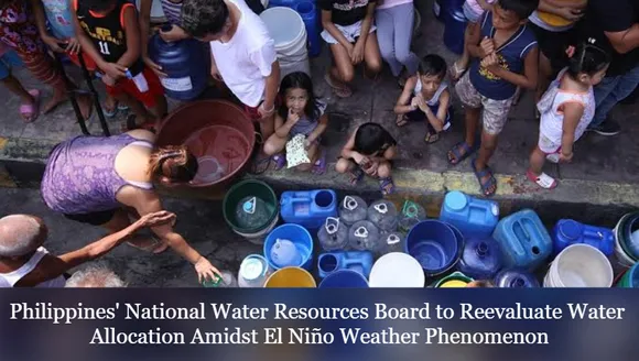 Philippines' National Water Resources Board to Reevaluate Water Allocation Amidst El Niño Weather Phenomenon