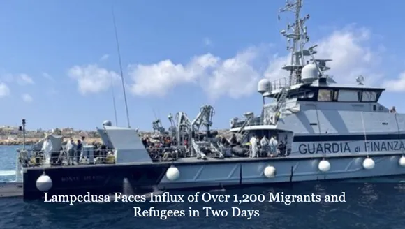 Lampedusa Faces Influx of Over 1,200 Migrants and Refugees in Two Days
