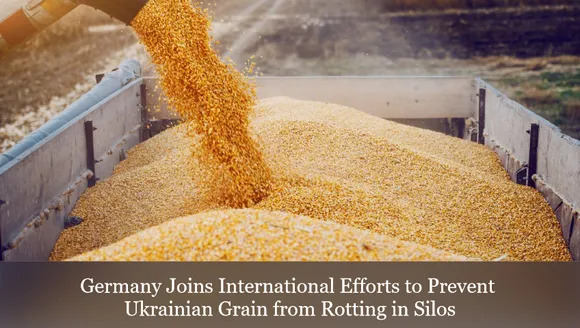 Germany Joins International Efforts to Prevent Ukrainian Grain from Rotting in Silos