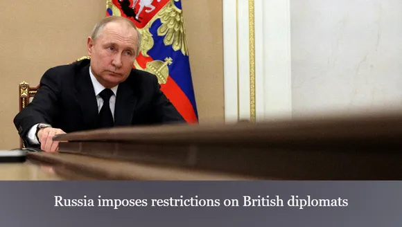 Russia imposes restrictions on British diplomats