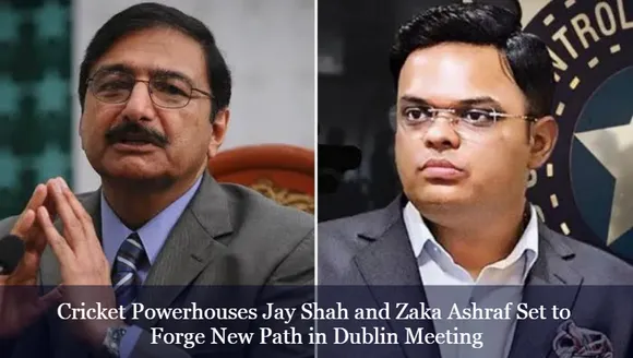 Cricket Powerhouses Jay Shah and Zaka Ashraf Set to Forge New Path in Dublin Meeting