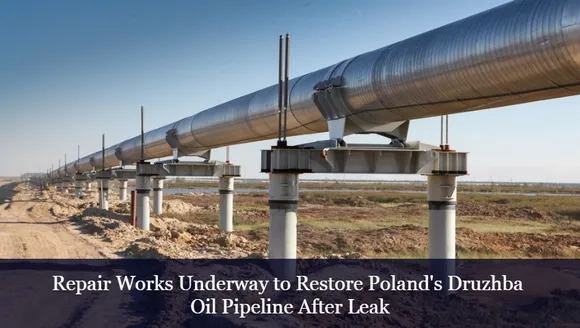 Repair Works Underway to Restore Poland's Druzhba Oil Pipeline After Leak