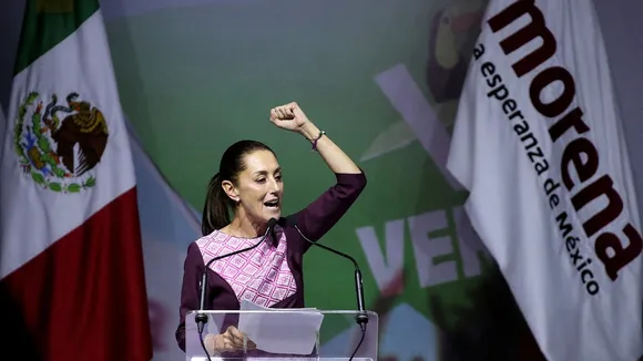 Claudia Sheinbaum, Mexico's Presidential Candidate, Poised for 2024 Election Victory