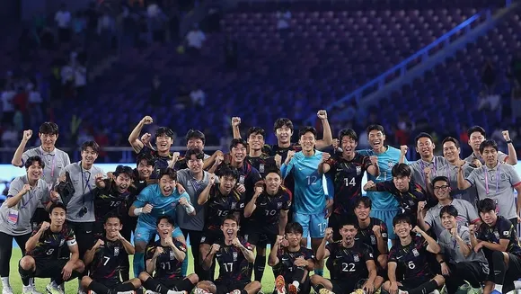 South Korea men's football coach Hwang Sun-hong is pleased with depth of talent