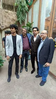 Actor Vyom,Chaitanya P, Shawar Ali and Viveck Vaswani