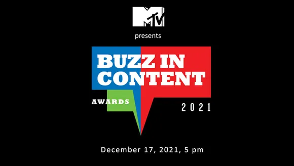 BuzzInContent Awards 2021 to be held on December 17