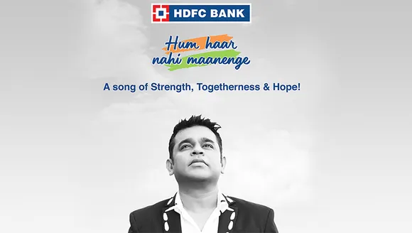 HDFC Bank, AR Rahman and Prasoon Joshi create song #HumHaarNahiMaanenge to spread the message of positivity and hope