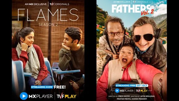 TVF strengthens partnership with MX Player, launches Flames S2 and Fathers Vol.2
