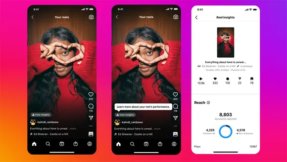 Instagram launches new metrics for insights, among other features for Reels