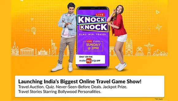 MakeMyTrip engages with consumers through in-app gameshow series MMT Knock-Knock