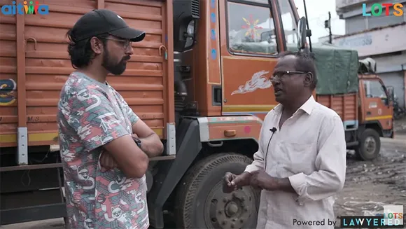 Lawyer on the Spot's new ‘LOTS24x7' campaign shares the plight of truck drivers in India