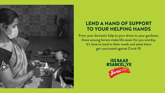 Tata Tea's ‘Iss Baar #SabKeLiye #JaagoRe' inspires people to assist unsung heroes in getting vaccinated